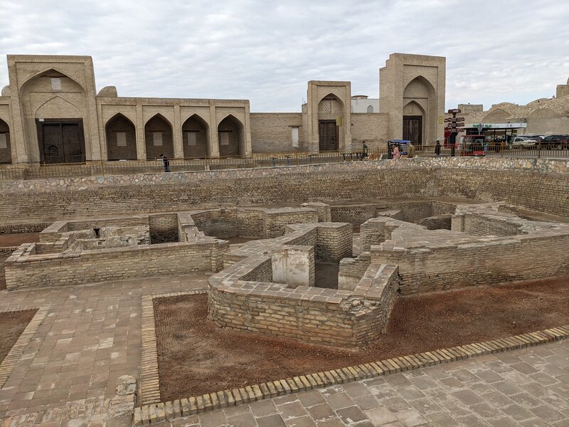 A ruin of caravanserai