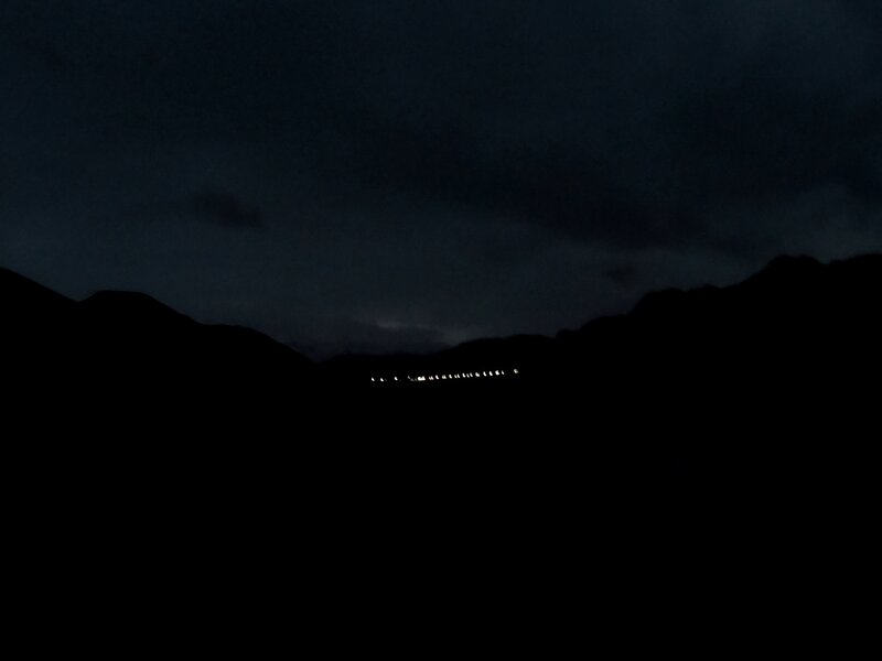 Lights in the distance