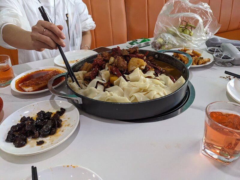 A lunch in Ulugqat