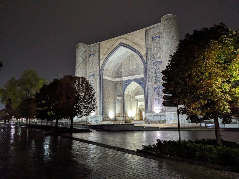 Another pretty mosque at night