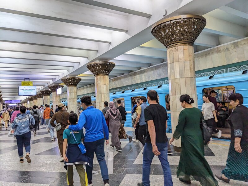 A subway station